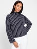 Heine Pullover in marine-ecru-gestreift