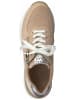 Marco Tozzi Sneaker in Beige/Weiß