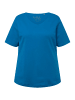 Ulla Popken Shirt in classic mittelblau