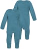 Normani Outdoor Sports 2er Pack Baby Merino Strampler Tangoio in Blau
