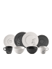 Villeroy & Boch 8-tlg. Frühstücks-Set Manufacture Rock – Mickey Mouse in in schwarz-weiß