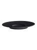 Villeroy & Boch 6er Set Café au Lait Untertassen Manufacture Rock in Schwarz ø 17 cm