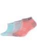 Skechers Skechers 3PPK Girls Mesh Ventilation Socks in Mehrfarbig