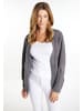 usha WHITE LABEL Damen Cardigan in Dunkelgrau