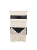 Beliani Wandbehang DASKA in Beige/Schwarz - (W) 44 x (H) 107 x (L) 1 cm Vertikal