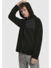 Urban Classics Urban Classics Herren Hooded Sherpa Zip Jacket in black