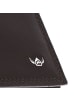 Golden Head Polo Geldbörse Leder 10 cm Geldscheinklammer dunkelbraun