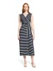 Betty Barclay Jerseykleid in marine ecru - 0001