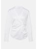 comma Bluse in 0100_weiß