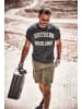 JP1880 Kurzarm T-Shirt in schwarze nacht