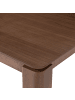 Beliani Esszimmertisch LOTTIE in Braun - (W) 90 x (H) 75 x (L) 160 cm