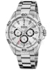 Festina Herrenuhr Multifunktion Stahl/Silberfarben