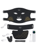 Paloma Beauties LED-Lichttherapie-Maske für Gesicht und Hals in Schwarz