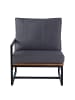 home24 Loungeecke LeRoy II in Grau / Braun