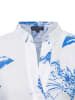 Franco Callegari Blusenshirt in weiß blau - 0008