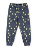 Sigikid Pyjama Nachtwäsche in Neongrün-Dunkelblau