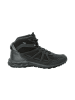 Jack Wolfskin SHOES "Woodland 2 Texapore Mid" in espresso/dark red