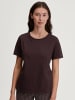 Calida Shirt short-sleeve in Black Cherry