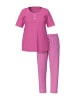 Ulla Popken Pyjama in matt rosa