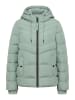 Cecil Steppjacke mit Kapuze in Grün