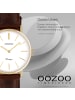 Oozoo Armbanduhr Oozoo Vintage Series braun mittel (ca. 32mm)