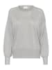 Kaffe Strickpullover KAankra Loose fit in Grey Melange