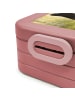 Mr. & Mrs. Panda Lunchbox Stinktier Sitzen Design ohne Spruch in Rot Pastell