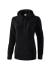 erima Kapuzen-Sweatshirt in Schwarz