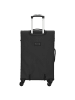 D&N Travel Line 6704 - 4-Rollen-Trolley M 65 cm erw. in schwarz