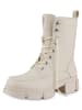 VAN HILL Schnürstiefeletten Olivia in Creme