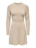 ONLY Strickkleid in Weathered Teak