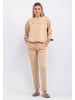 Tom Barron Trainingsanzug Two Color Tracksuit mit Be Kind At Mad You Beautiful Top in BRAUN