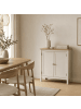 CALICOSY Kleines LUND in Beige - (W)80  x (H)90  x (L)40 cm