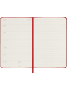 Moleskine 12 Monate Wochen Notizkalender 2024, Fester Einband in Scharlachrot