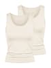 Nina von C. 2er Pack Achseltop in champagner