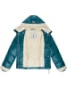 ragwear Winterjacke Editah Shiny YOUMODO in Ocean Green