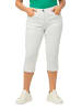 Ulla Popken Hosen in white denim