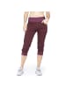 Chillaz W FUJI 2.0 3/4 PANT in Bordeaux