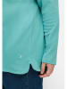 sheego Kapuzensweatshirt in aqua