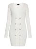 NAEMI Kleid in Wollweiss