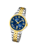 Candino Analog-Armbanduhr Candino Elegance silber, gold mittel (ca. 34mm)