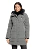 AMBER & JUNE Winterjacke mit Kapuze in Salvia