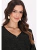 faina Damen Pullover in Schwarz