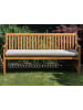 Beliani Gartenbank VIVARA in Braun/Beige - (W) 160 x (H) 88 x (L) 61 cm