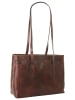 piké Shopper echt Leder in braun