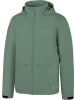 Normani Outdoor Sports Kinder Regenjacke ungefüttert mit Reflektoren in Dunkelgrün
