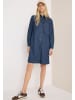 Cecil Denim Optic Dress in Mid Blue Wash