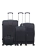 WAVE PARIS 4 tlg. Kofferset SELENGA-C in Schwarz (95L/64L/37L/9L)