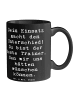 Mr. & Mrs. Panda Kaffeetasse Spruch Trainer Unterschied mit Spruch in Schwarz