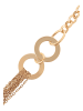 faina Women Multi Chain Bracelet in Rose Gold